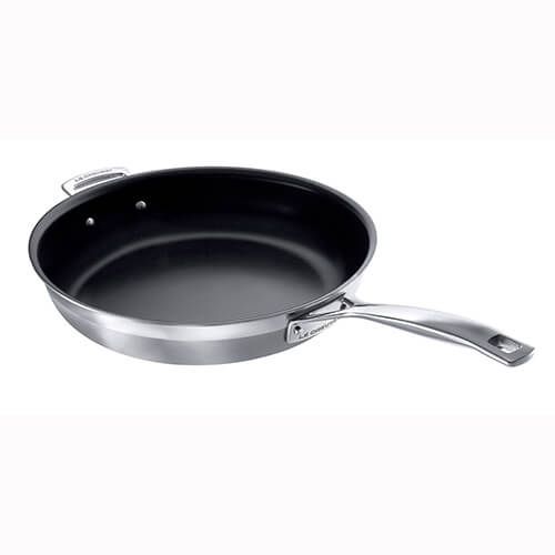 Le Creuset 3-ply Stainless Steel 30cm Non-Stick Frying Pan