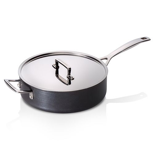 Le Creuset Professional Hard Anodised 26cm Saute Pan With Lid