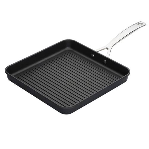 Le Creuset Toughened Non-Stick 23cm Ribbed Square Grill Pan