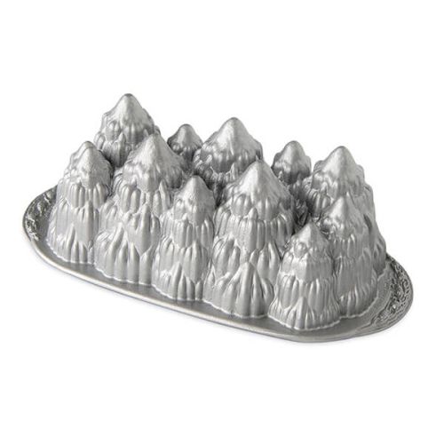 Nordic Ware Silver Alpine Forest Loaf Pan