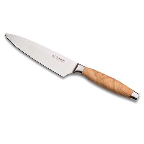 Le Creuset 15cm Chefs Knife Olive Wood Handle