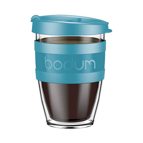 Bodum Joycup Travel Mug 300ml Turquoise