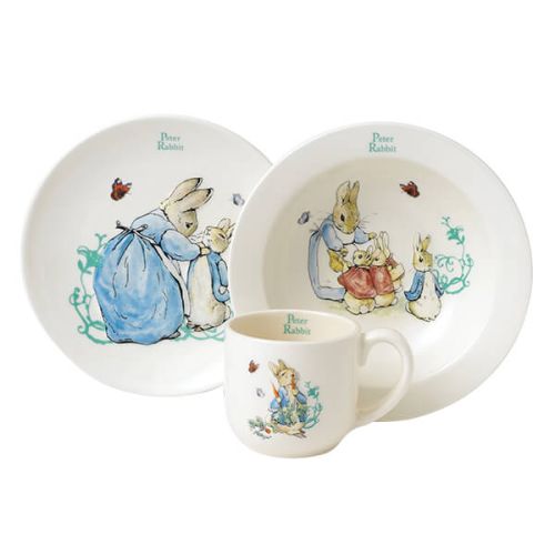 Beatrix Potter Peter Rabbit 3 Piece Nursery Set