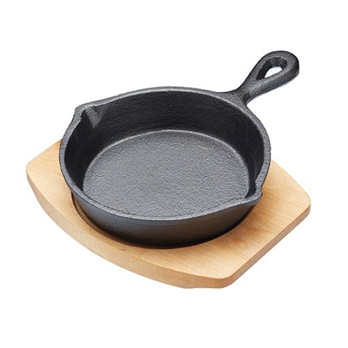 Artesa 15cm Cast Iron Frying Pan With Board