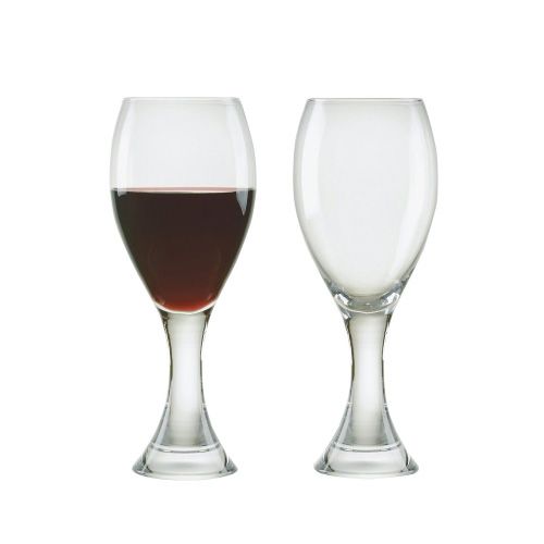 Anton Studios Design Manhattan Set of 2 Red Wine Glasses