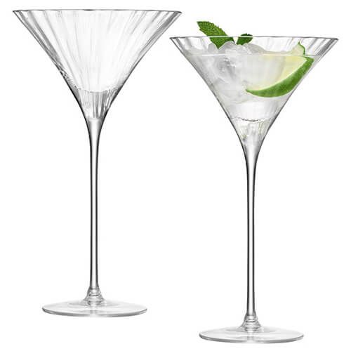LSA Aurelia Cocktail Glass 275ml Set Of Two