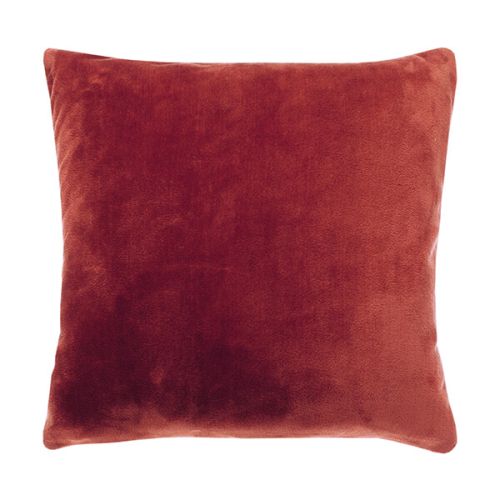 Walton & Co Cashmere Earth Red Touch Cushion
