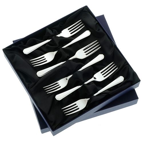 Arthur Price of England Grecian Sovereign Stainless Steel Set of 6 Fruit Forks