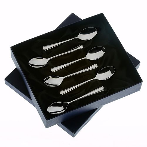 Arthur Price of England Harley Sovereign Stainless Steel Set of 6 Coffee Spoons