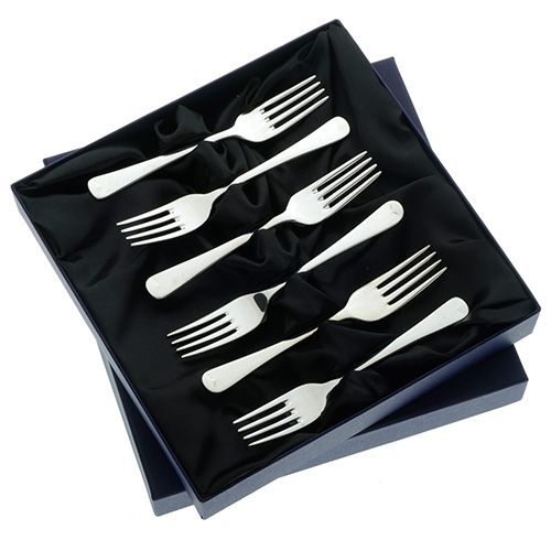 Arthur Price Old English Sovereign Stainless Steel Set of 6 Fruit Forks