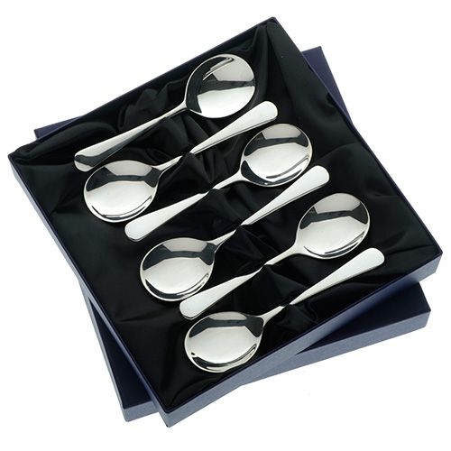 Arthur Price Old English Sovereign Stainless Steel Set of 6 Fruit Spoons