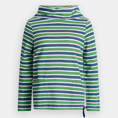Seasalt Low Seas Sweatshirt Breton Night Hedgerow Size 24