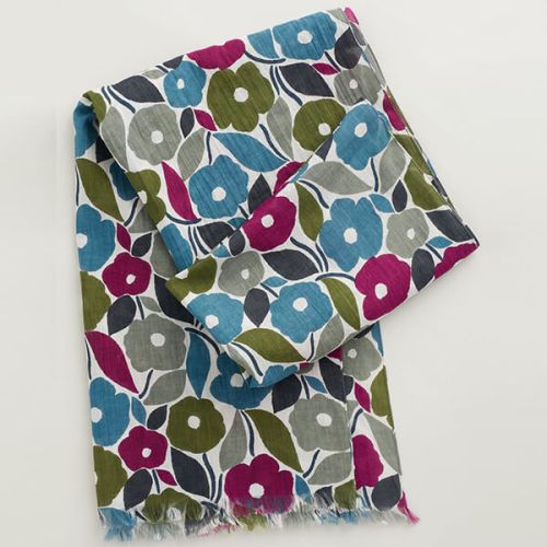 Seasalt New Everyday Scarf Chalked Blooms Mix