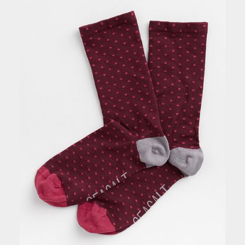 Seasalt Womens Everyday Socks Confetti Grape