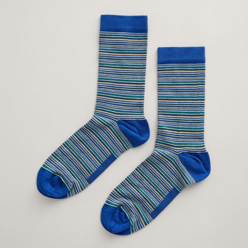 Seasalt Everyday Socks Reflect Blue Jay