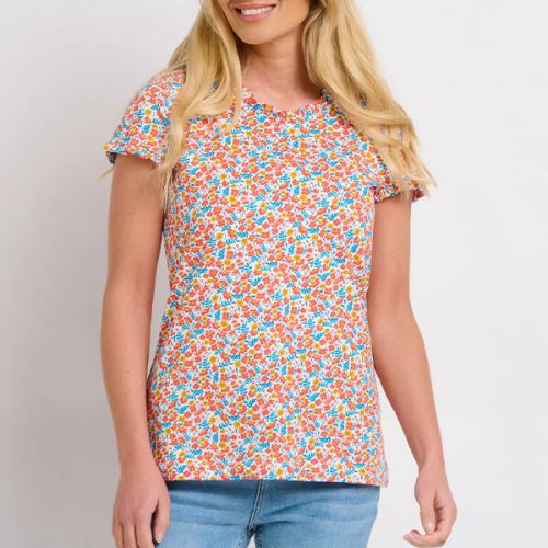 Brakeburn Whimsical Floral T-Shirt