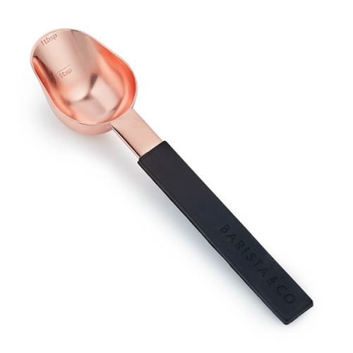 Barista & Co Beautifully Crafted The Scoop Stainless Steel Coffee Measuring Spoon Copper