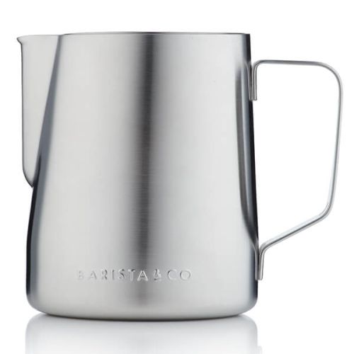 Barista & Co Beautifully Crafted Core Stainless Steel Milk Jug Steel 600ml
