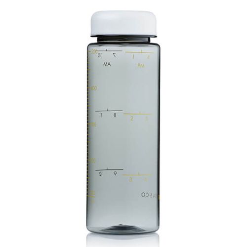 Barista & Co Made Simple Timer Measure Water Bottle White