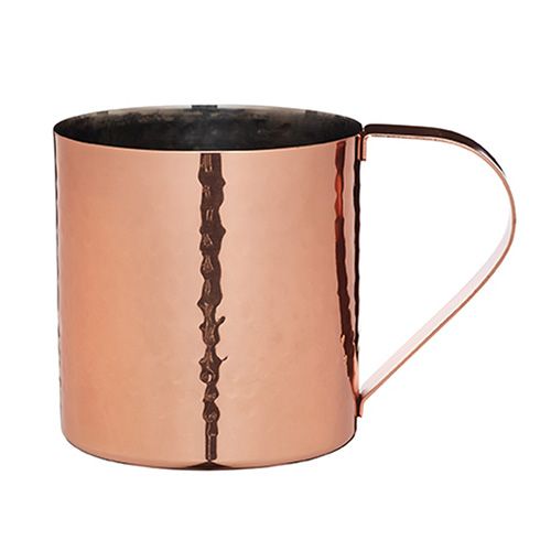 BarCraft Hammered Copper Finish Moscow Mule Mug