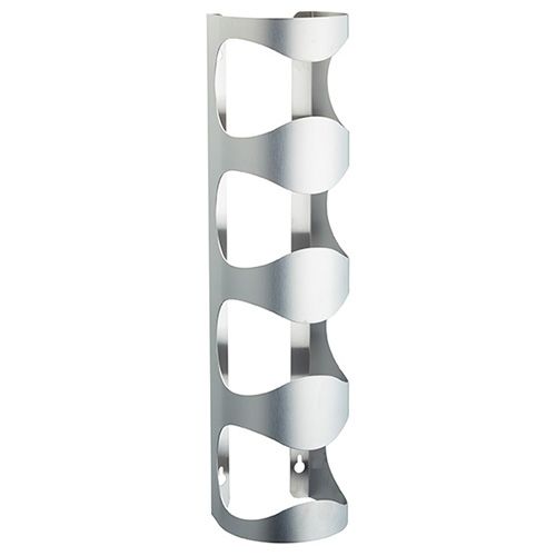 BarCraft Stainless Steel Wall Mounted Wine Rack