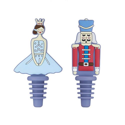 The Nutcracker Collection Set of 2 Bottle Stoppers