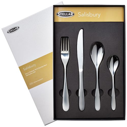 Stellar Salisbury 32 Piece Cutlery Gift Box Set
