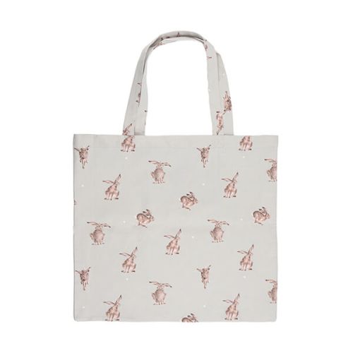 Wrendale Designs 'Hare-Brained' Hare Foldable Shopper Bag