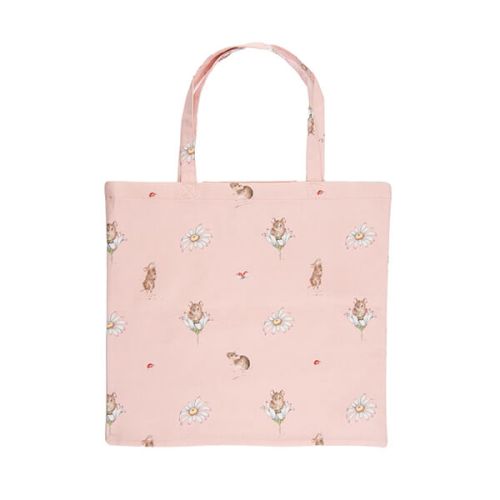 Wrendale Designs 'Oops A Daisy' Mouse Foldable Shopper Bag