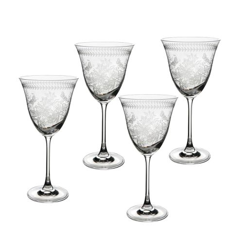 Portmeirion Botanic Garden Wine Glass Set of 4