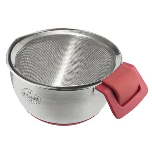 Bakehouse & Co Stainless Steel Mixing Bowl & Sieve Set
