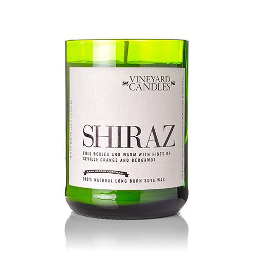 Vineyard Wine Bottle Shiraz Candle