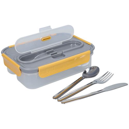 Built Stylist 1 Litre Lunch Box with Cutlery
