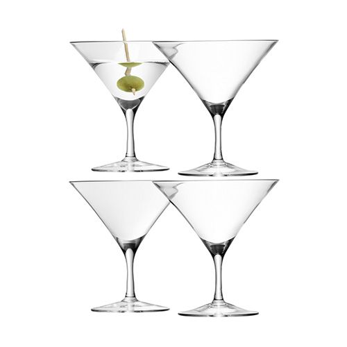 LSA Bar Martini Glass Set Of Four