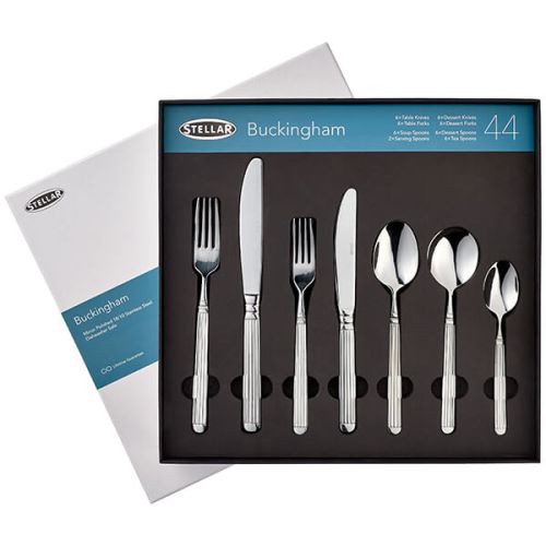 Stellar Buckingham 44 Piece Cutlery Gift Box Set
