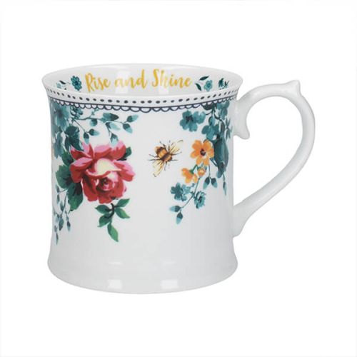 Katie Alice Bohemian Spirit Floral Slogan Tankard Mug