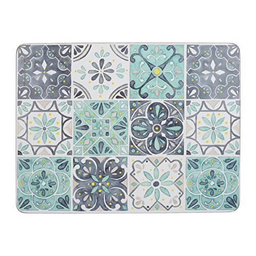 Creative Tops Green Tile Pack Of 6 Placemats
