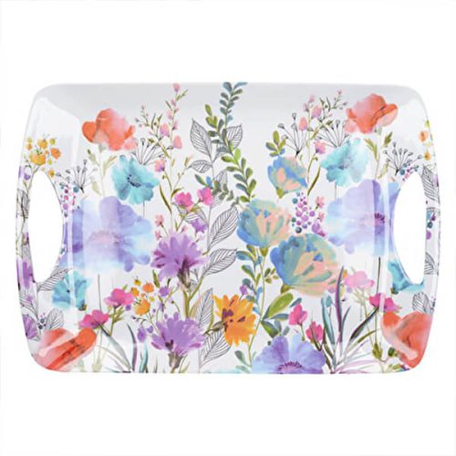 Creative Tops Meadow Floral Large Luxury Handled Tray