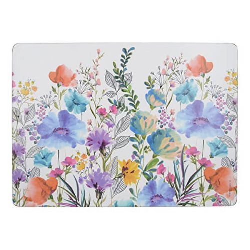 Creative Tops Meadow Floral Pack Of 4 Large Placemats