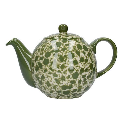 London Pottery Splash Globe 4 Cup Teapot Green
