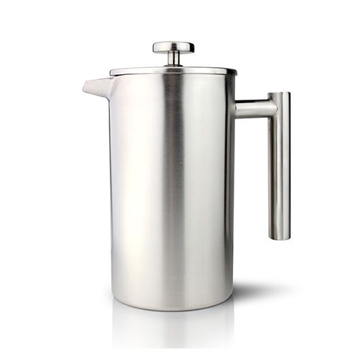 Grunwerg Double-wall Satin Straight Sided Cafetiere 3 Cup