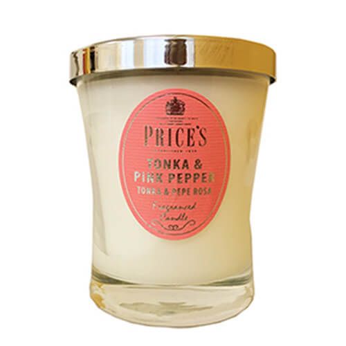 Prices Medium Signature Jar Tonka & Pink Pepper