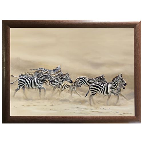 Country Matters Karen Laurence-Rowe Dust and Stripes Lap Tray