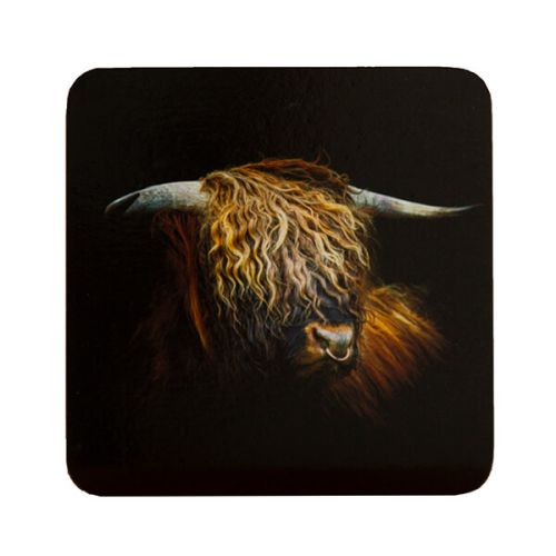 Country Matters Highland Bull Coaster