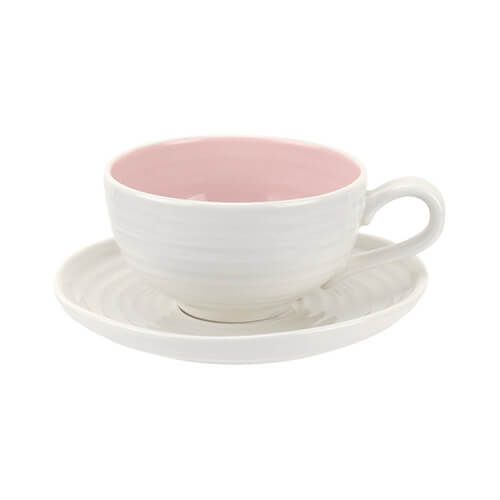 Sophie Conran Colour Pop Tea Cup & Saucer Pink