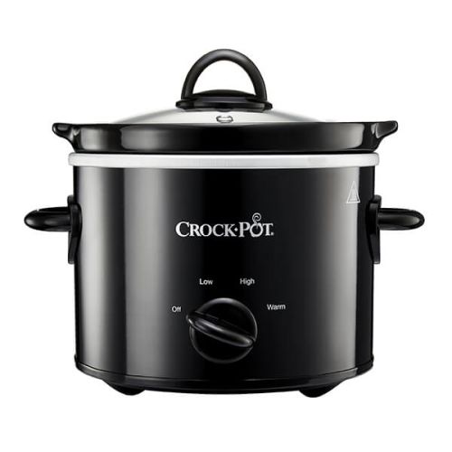 Crock Pot 1.8L Black Slow Cooker