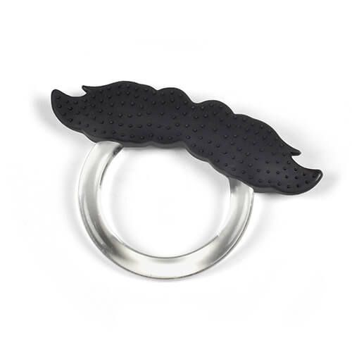 Fred Baby Teether 'Chill Baby' Moustache Design