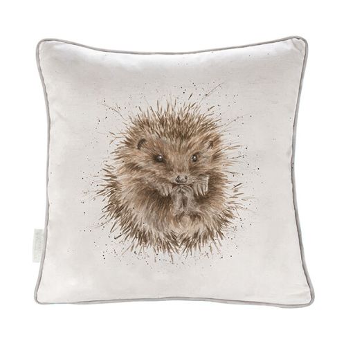 Wrendale Designs 40cm Awakening Hedgehog Square Cushion