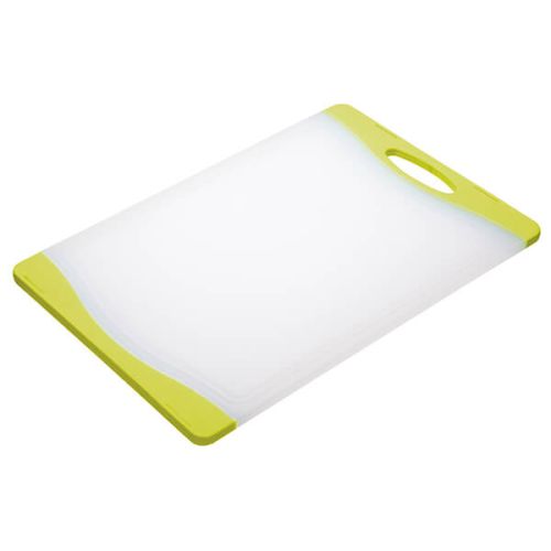 Colourworks Brights Green 36x25cm Reversible Chopping Board