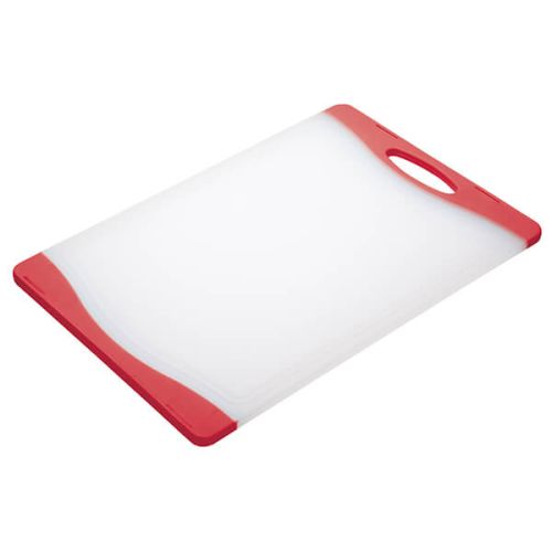 Colourworks Brights Red 36x25cm Reversible Chopping Board